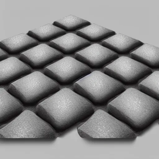Prompt: stylized cobblestone texture pbr material