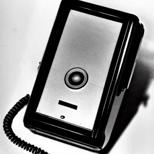 Image similar to a photo of an iPod portable radio, manufactured in the 1930s, 1935