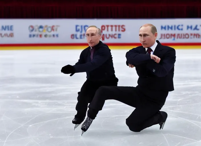 Image similar to putin on ice musical promotional shot