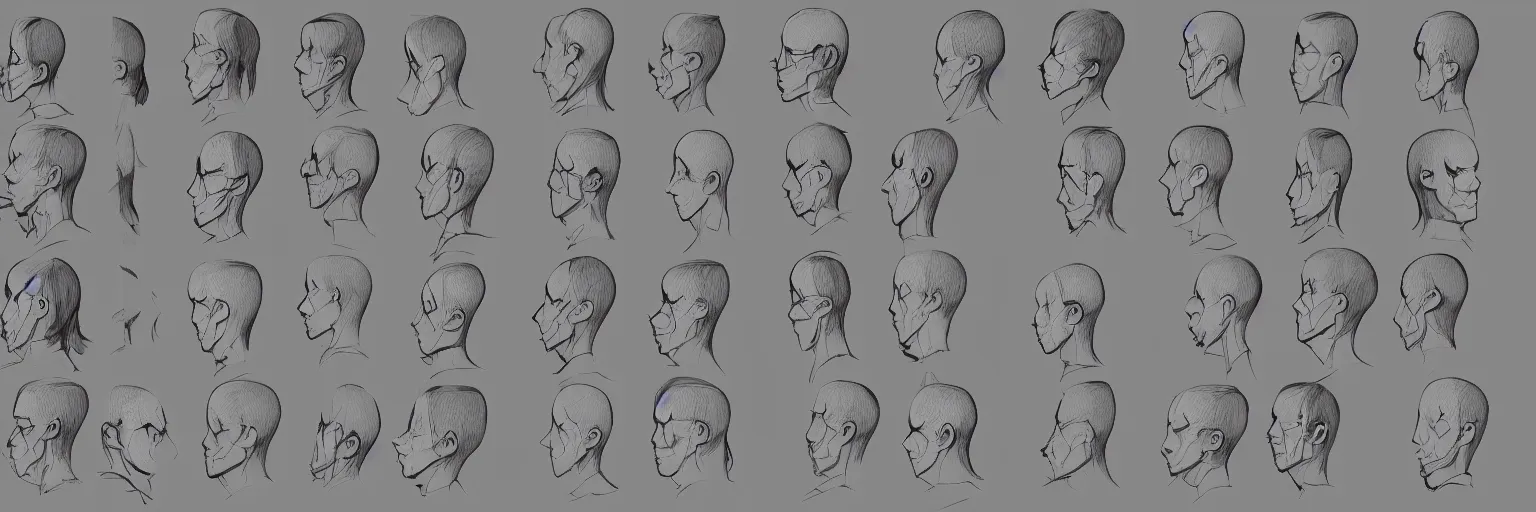 Prompt: character face study of skinny snorexic todd solondz, clear faces, emotional, character sheet, fine details, concept design, contrast, kim jung gi, pixar and da vinci, trending on artstation, 8 k, full body and head, turnaround, front view, back view, ultra wide angle