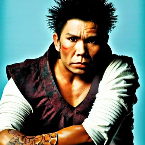 Image similar to rufio from hook if it was played by marc ruffalo