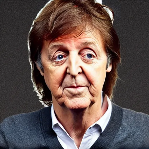 Image similar to Paul McCartney in the style of Disney