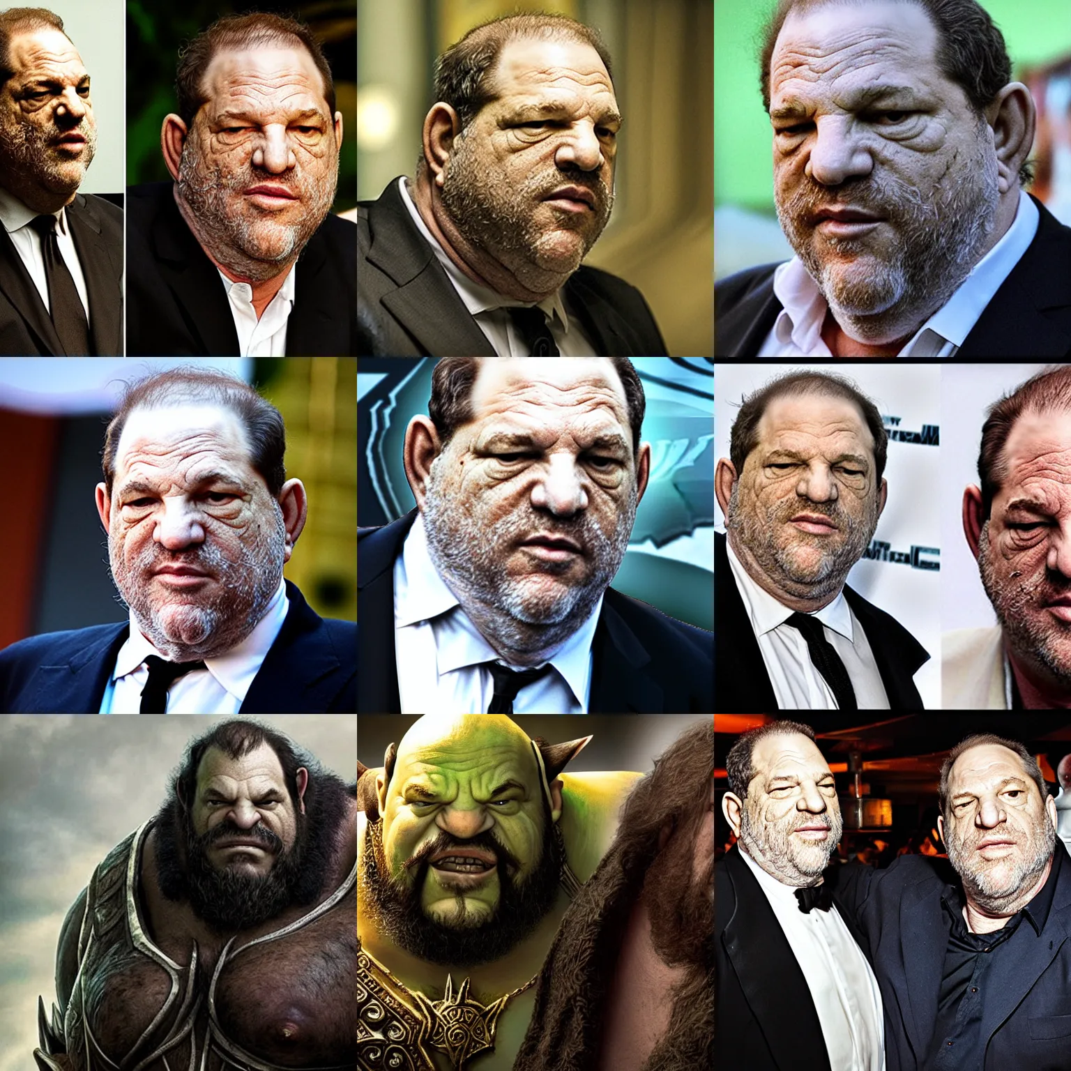 Prompt: harvey weinstein in warcraft