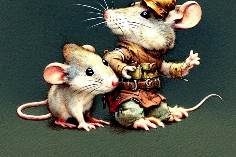 Image similar to adventurer ( ( ( ( ( 1 9 5 0 s retro future redwall book mouse. muted colors. ) ) ) ) ) by jean baptiste monge!!!!!!!!!!!!!!!!!!!!!!!!! chrome red