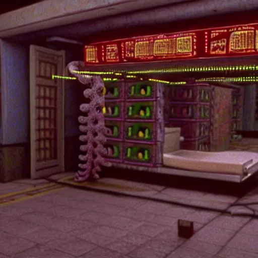 Prompt: hyperrealism photography supercomputer simulation of detailed octopus in the detailed ukrainian village in dramatic scene from movie the big lebowski ( 1 9 9 8 )