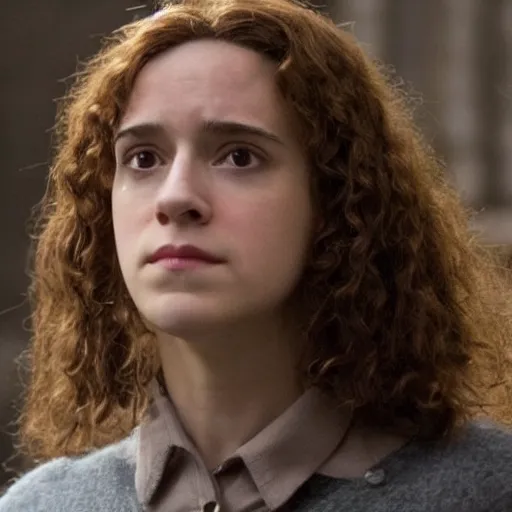 Prompt: Film still of Hermione Granger in the movie The Social Network.
