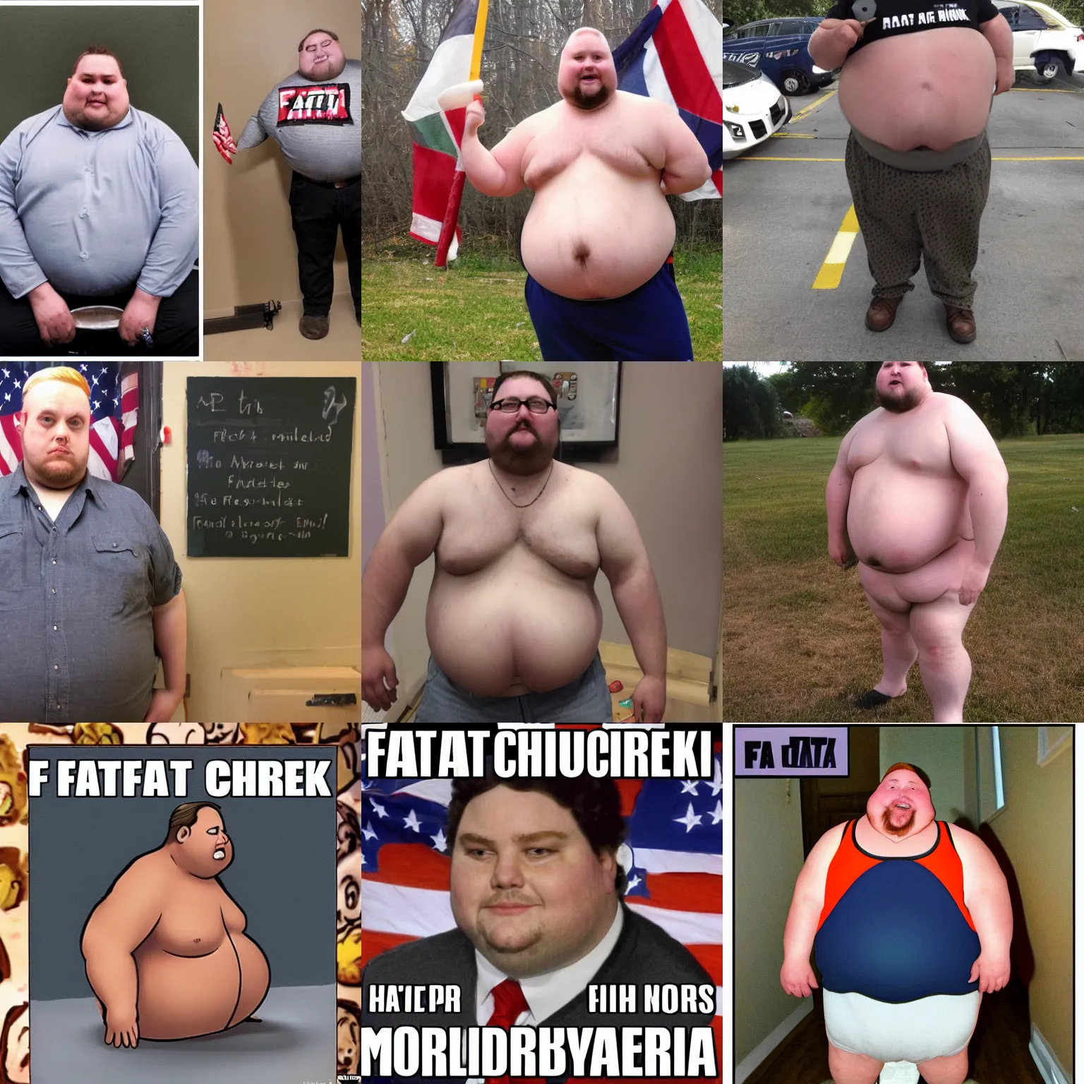 Prompt: fat chuck reddit mod