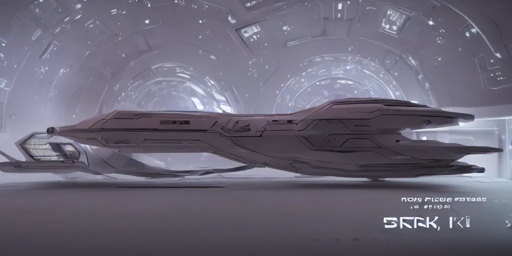 Image similar to A futuristic piggy 🐷 themed space ship, Star Trek, beautiful Product shot film still, cinematic movie scene, 200mm wide shot, hard surface modeling, volumetric soft lighting, style of Stanley Kubrick cinematography, 8k H 768