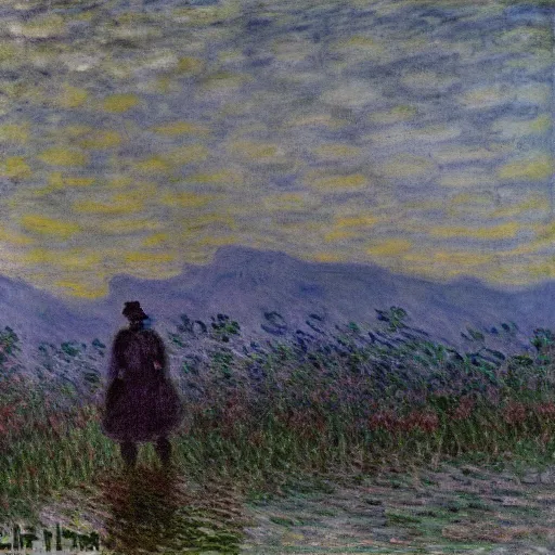 Prompt: niflheim by claude monet