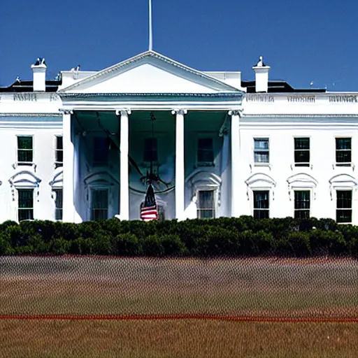 Image similar to Ruins of White House in USA, photo