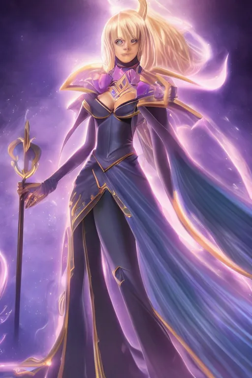 Image similar to beautiful dark magician girl, full body, mystical, ultra detailed, 4k