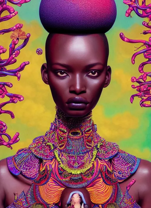 pretty african model with hallucination mushroom : : | Stable Diffusion ...