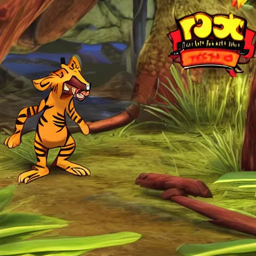 Image similar to ty the tasmanian tiger