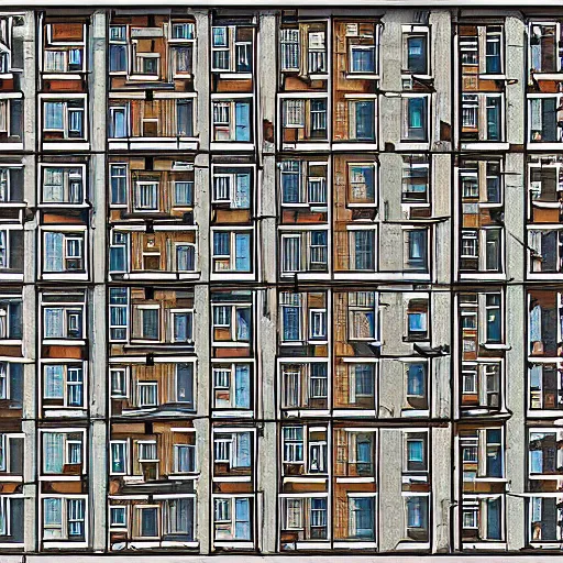 Image similar to year 2100 soviet buildings by Escher 8k hd hyperreality