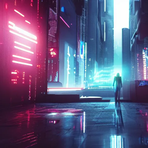 Prompt: a journey through a computer's nightmare, cyberpunk, 4 k,