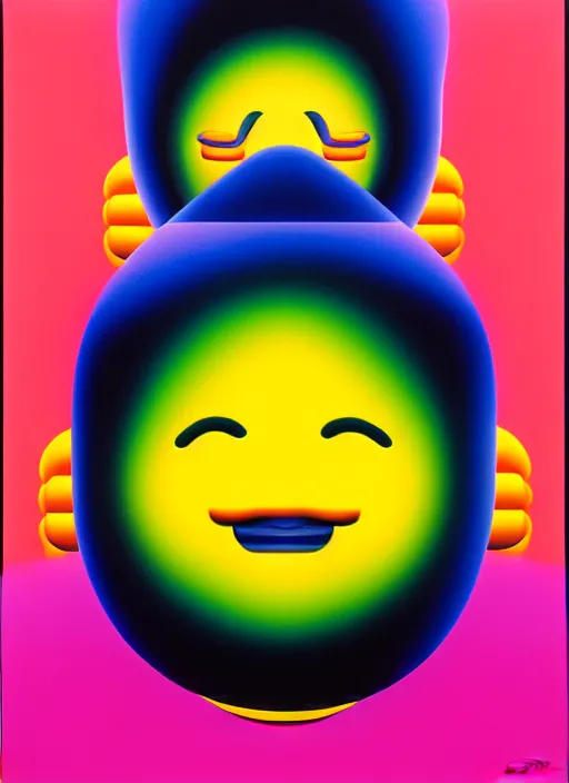 Image similar to smile by shusei nagaoka, kaws, david rudnick, airbrush on canvas, pastell colours, cell shaded, 8 k,