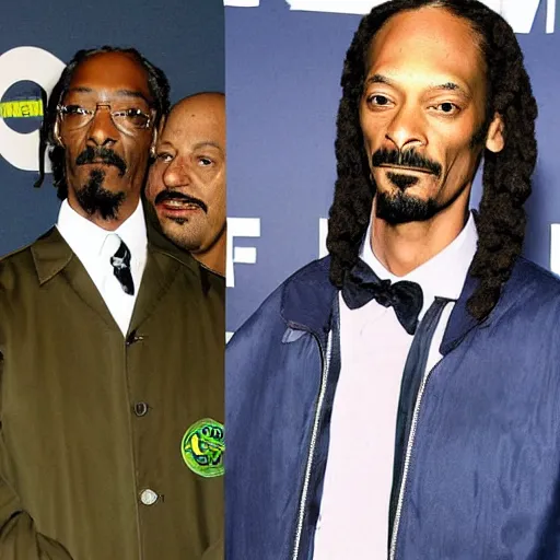 Prompt: snoop dogg plays jesse pinkman in breaking bad with walter white, yo