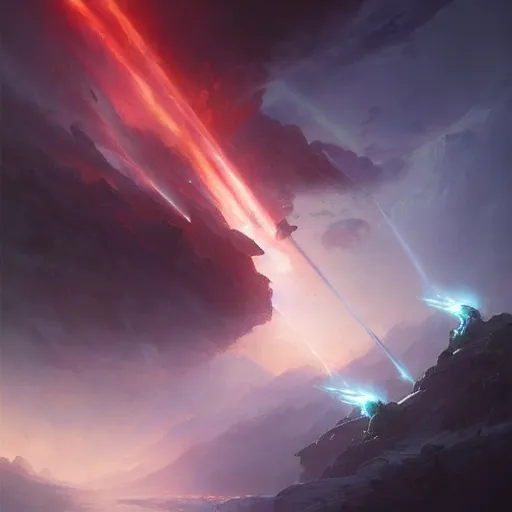 Prompt: a halo war made by ivan aivazovsky, peter mohrbacher, greg rutkowski volumetric light effect broad light oil painting painting fantasy art style sci - fi art style realism premium prints available artwork unreal engine