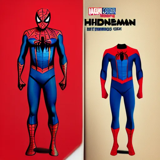 Image similar to spiderman homecoming suit blueprints!!