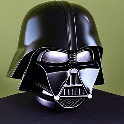 Prompt: spaceballs darth vader helmet