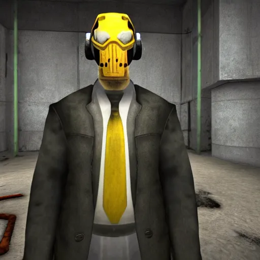 Prompt: g - man from half - life