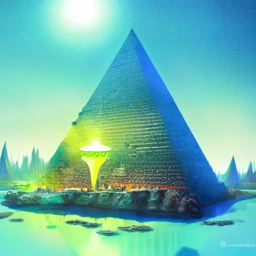 Image similar to googles, pyramid, floating, rbc, radiolaria, protophyta, microorganisms, center frame, symmetric, rim light, marine microbiology, bioluminescence, electric, fur, soft, concept art, intricate details, highly detailed, colorful, photorealistic, disney pixar, octane render, iridescent, anime, 8 k