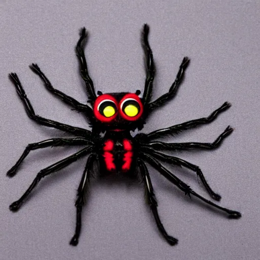 Prompt: Chibi female monster spider