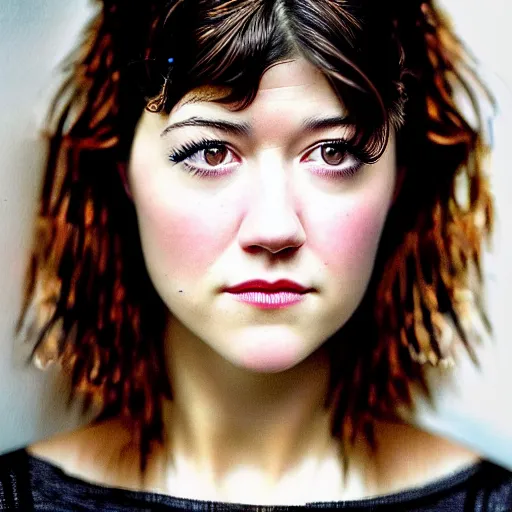 Prompt: a masterpiece portrait photo of last person on earth, mary elizabeth winstead symmetrical face, intricate, hyper detailed, smooth, vibrant aura