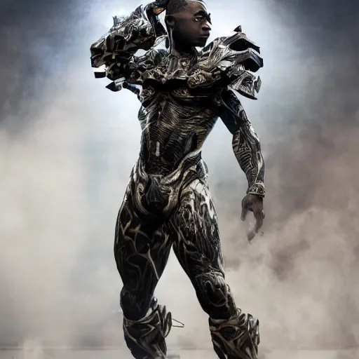 Image similar to full body pose black persons, hyperrealistic photograph of pride, dim volumetric lighting, 8 k, octane beautifully detailed render, extremely hyper detailed, intricate, epic composition, cinematic lighting, masterpiece, trending on artstation, very very detailed, stunning, hdr, smooth, sharp focus, high resolution, award, winning photo, dslr, 5 0 mm