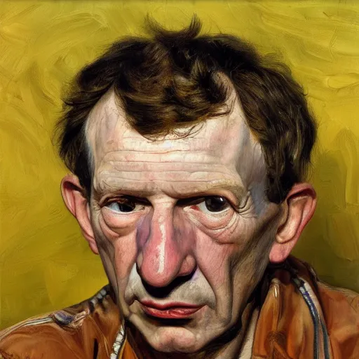 Prompt: high quality high detail painting by lucian freud, hd, perry farell