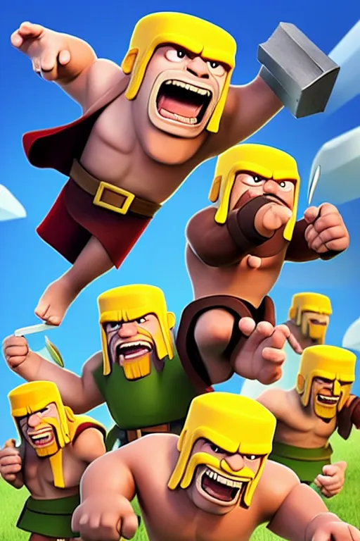 Image similar to clash of clans