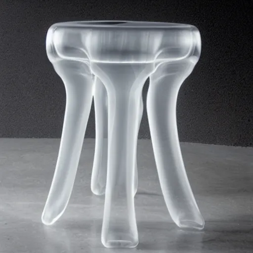 Image similar to the jellyfish stool by tadao ando