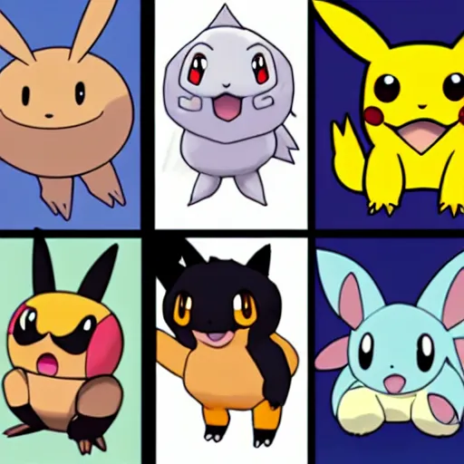 Image similar to pokemon that looks like kim kardashian pokemon style