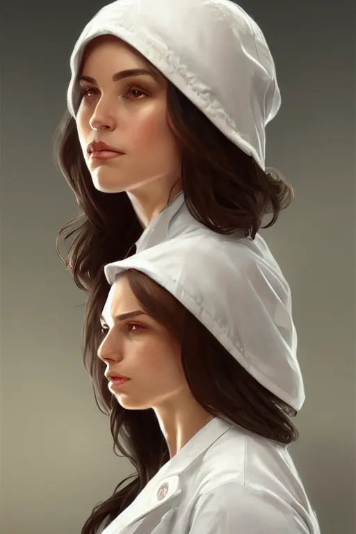 Prompt: anthony fauci!, pregnant in a white lab coat, realistic portrait, symmetrical, highly detailed, digital painting, artstation, concept art, smooth, sharp focus, illustration, cinematic lighting, art by artgerm and greg rutkowski and alphonse mucha