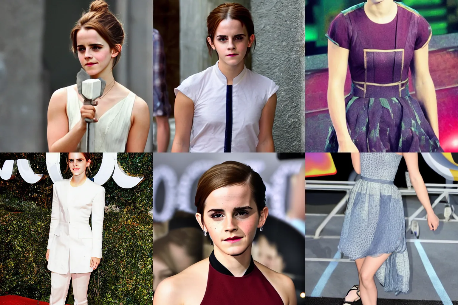 Prompt: Emma Watson as Kirby