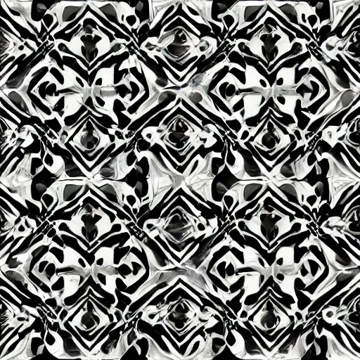 Prompt: ornate box design modern black and white color scheme, zeff style