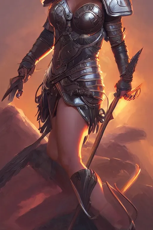 Image similar to amazon valkyrie athena, d & d, fantasy, portrait, highly detailed, headshot, digital painting, trending on artstation, concept art, sharp focus, illustration, art by artgerm and greg rutkowski and magali villeneuve