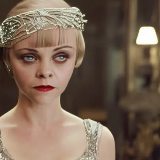 Prompt: christina ricci in the great gatsby