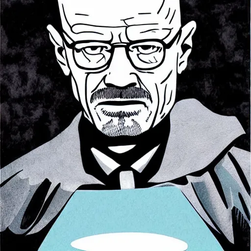 Image similar to Walter white as Batman