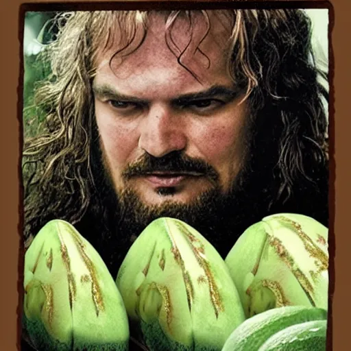 Prompt: Lord of the melons