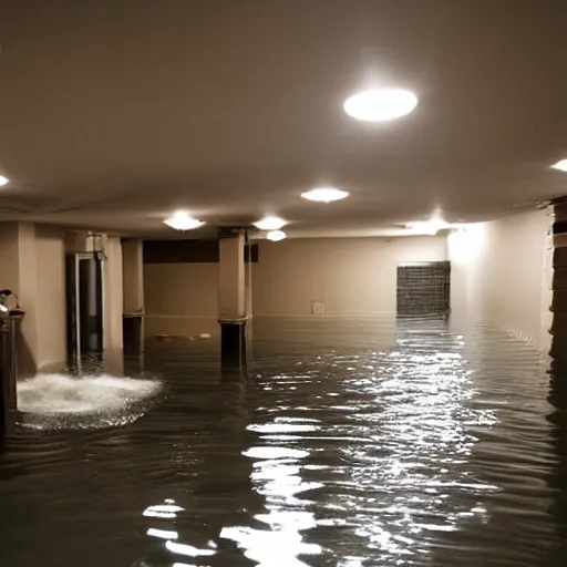 Image similar to flooded basement,