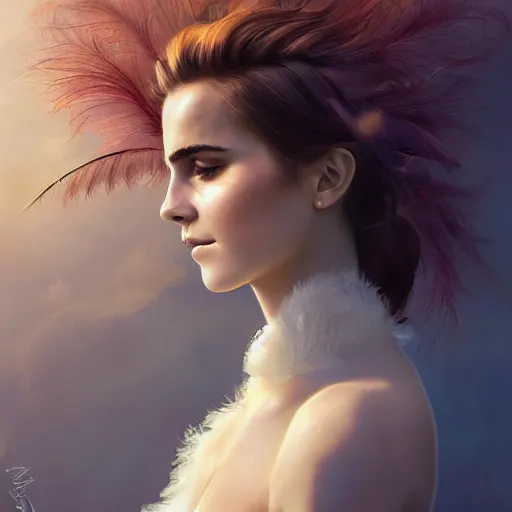 prompt A beautiful portrait of Emma Watson, | Stable Diffusion | OpenArt