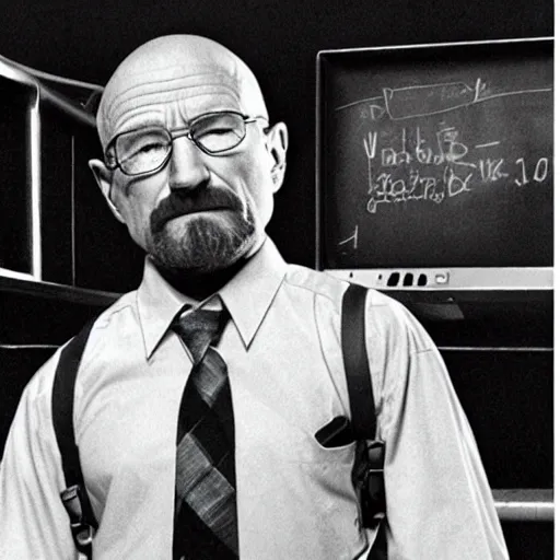 Image similar to robin williams as walter white elementary school