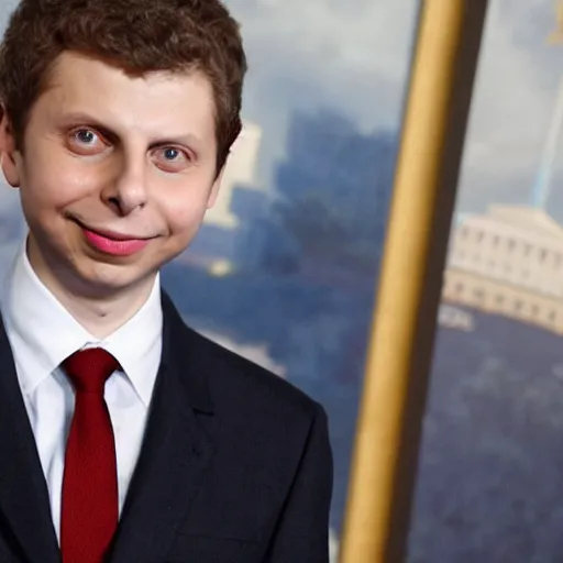 Image similar to Michael Cera is officially elected President of the United States