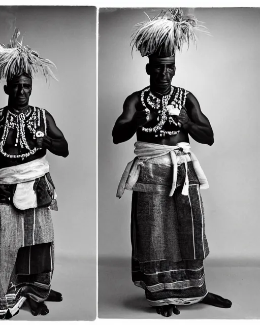 Prompt: Award winning reportage photo of Monegasque Natives wearing traditional garb by Dian Arbus, 85mm ND 5, perfect lighting, gelatin silver process