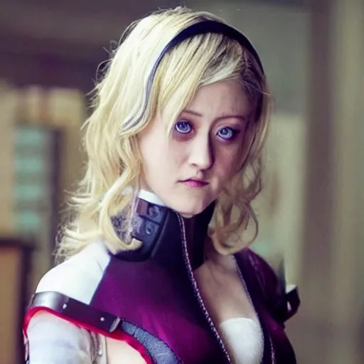 Image similar to Olivia Taylor Dudley as an Attractive Anime Girl