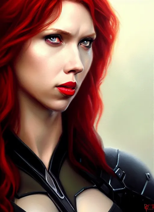 Image similar to a _ fantasy _ style _ portrait _ painting _ of black widow, oil _ painting _ unreal _ 5 _ daz. _ rpg _ portrait _ extremely _ detailed _ artgerm _ greg _ rutkowski _ greg