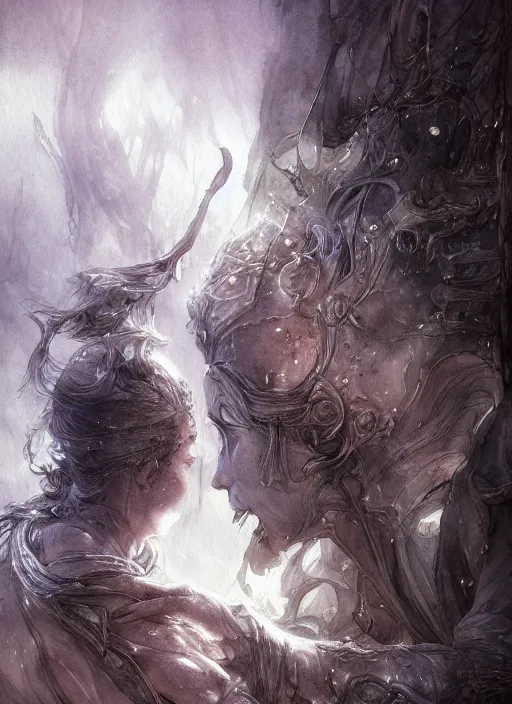 Prompt: portrait, A book that opens a magical portal to another world, watercolor, dramatic lighting, cinematic, establishing shot, extremely high detail, foto realistic, cinematic lighting, pen and ink, intricate line drawings, by Yoshitaka Amano, Ruan Jia, Kentaro Miura, Artgerm, post processed, concept art, artstation, matte painting, style by eddie mendoza, raphael lacoste, alex ross