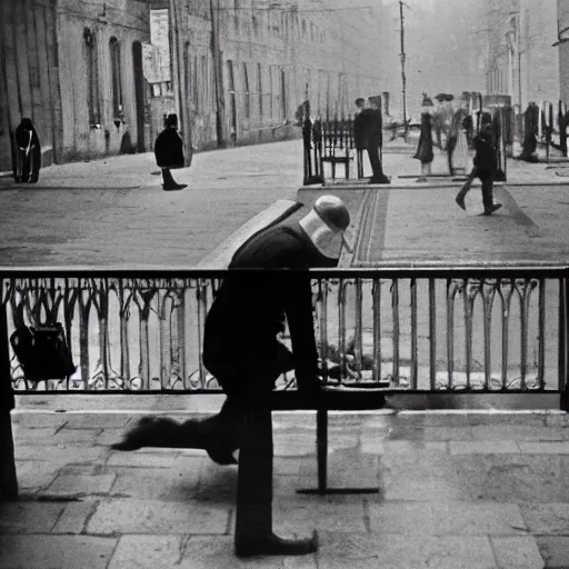 Image similar to the decisive mint, by henri cartier bresson,