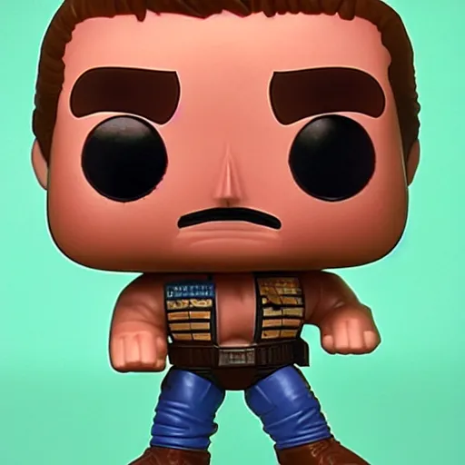 Image similar to schwarzenegger in total recall 1990 funko pop figure